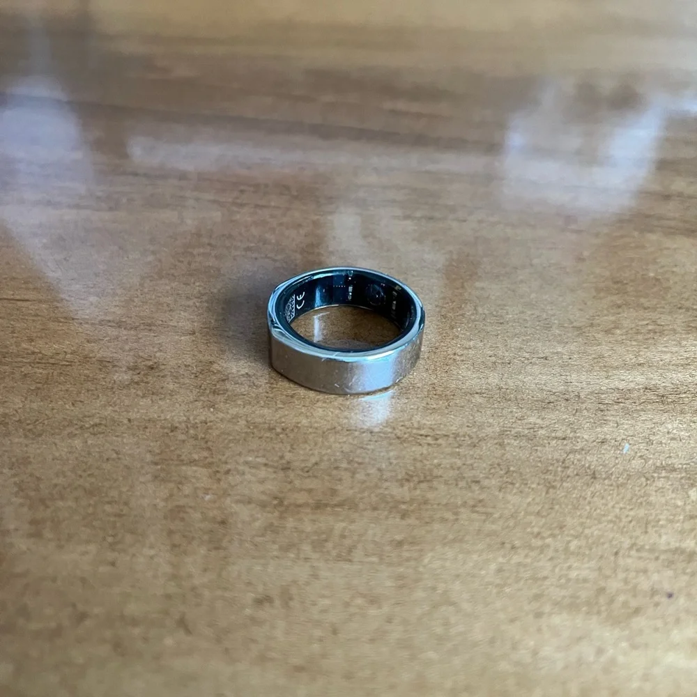 Oura Ring, Gen 3, Silver, Size 11, Gently used.